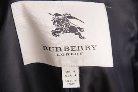 Burberry made in China